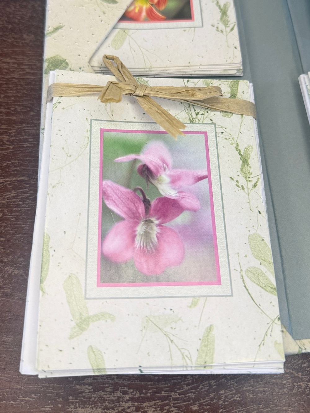 Botanical Blank Note Card Set (4 Packs) - Picture 6 of 14